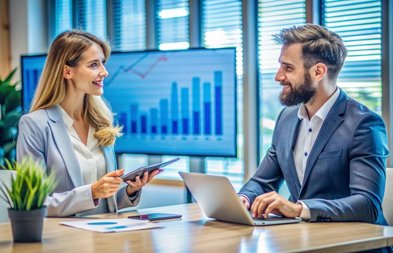 Professional man working